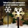 Path Lights - Solar, Snowflakes Warm White 5 Pk -Halloween Costumes Sales path lights solar snowflakes warm white 5 pk 2