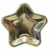 Plates - Dinner, Star Metallic Gold 8 Pk -Halloween Costumes Sales plates dinner star metallic gold 8 pk