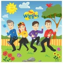 Serviettes - Luncheon, The Wiggles 16 Pk