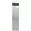 Straws - Paper, Metallic Silver 10 Pk -Halloween Costumes Sales straws paper metallic silver 10 pk