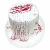 Top Hat - White Feltex, Bloody
