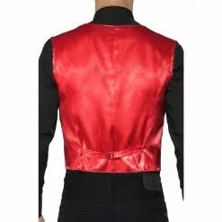 Vest - Sequins, Red 7 Vest - Sequins, Red -Halloween Costumes Sales vest sequins red 3