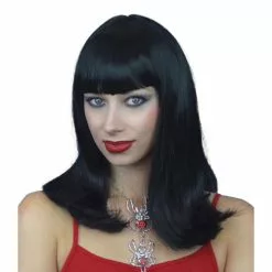 Wig - Cleopatra Paige Fringe, Black