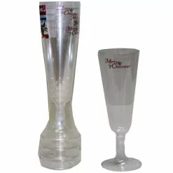 Champagne Cups - Christmas 4 Pk